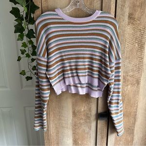 Pacsun multicolored sweater